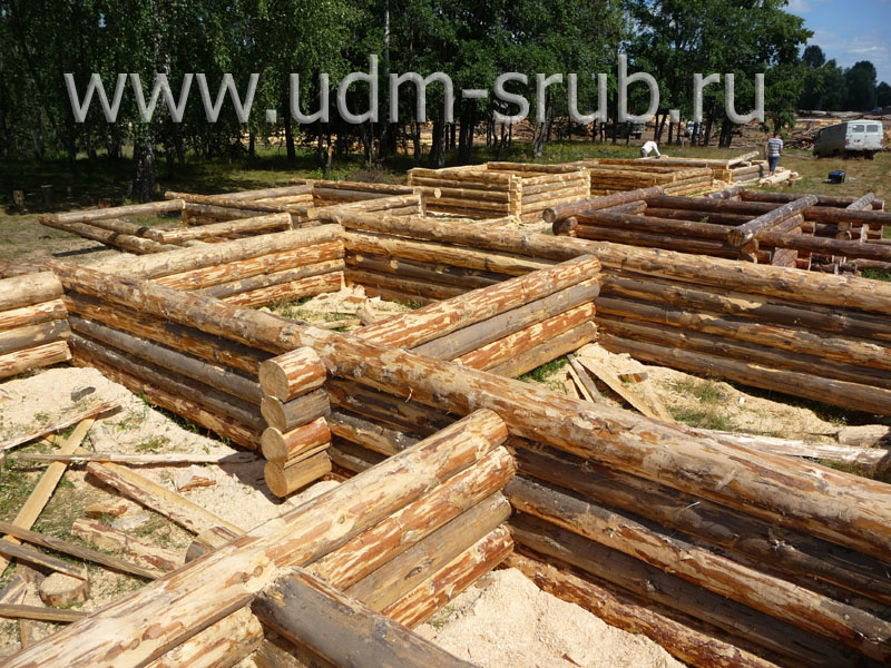строительства рубленых деревянных домов в Ижевске